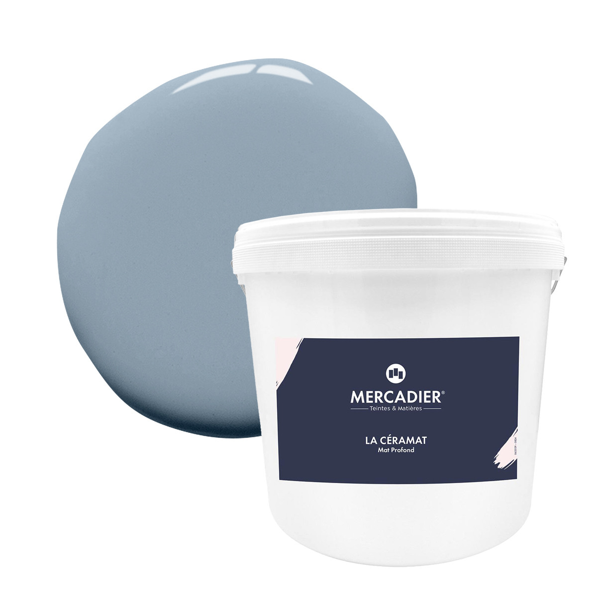 Peinture La Céramat - Mat Profond - Couleur L'ESTAQUE - 10L