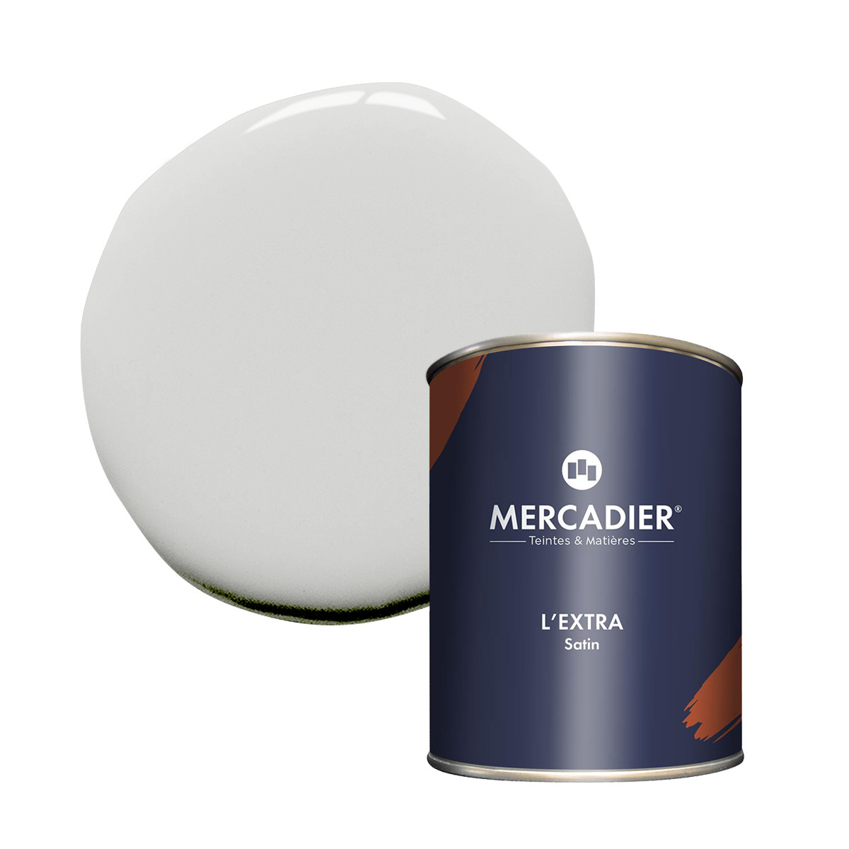Peinture - L'Extra - Satin - Couleur BASSIN - 1L