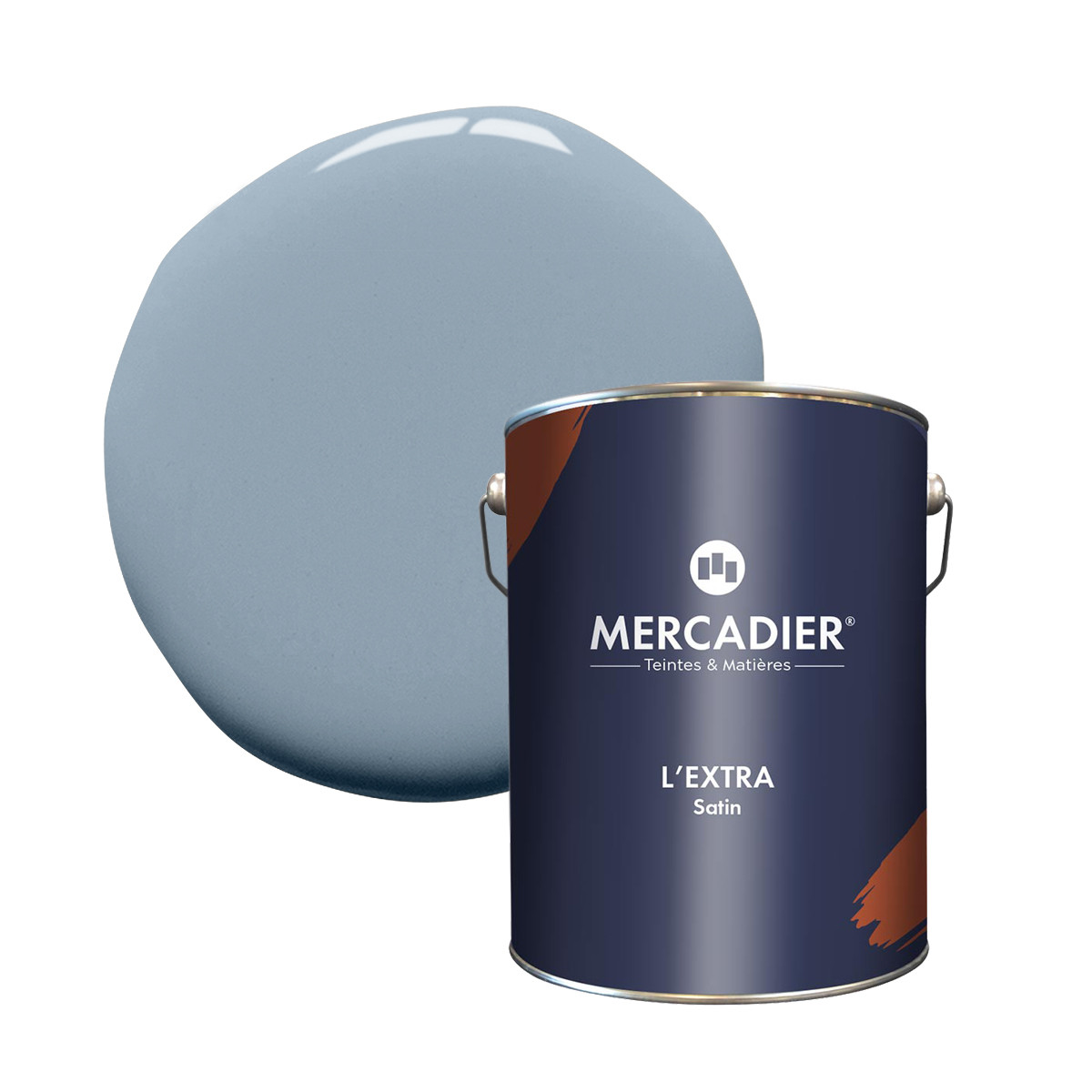 Peinture - L'Extra - Satin - Couleur L'ESTAQUE - 2,5L