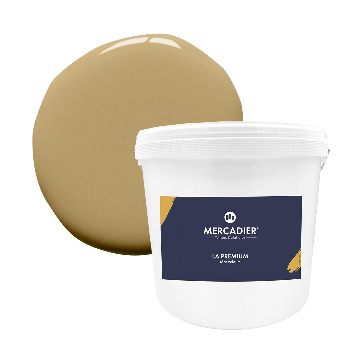 Peinture La Premium - Mat Velours - Couleur CHAPEAU - 10L