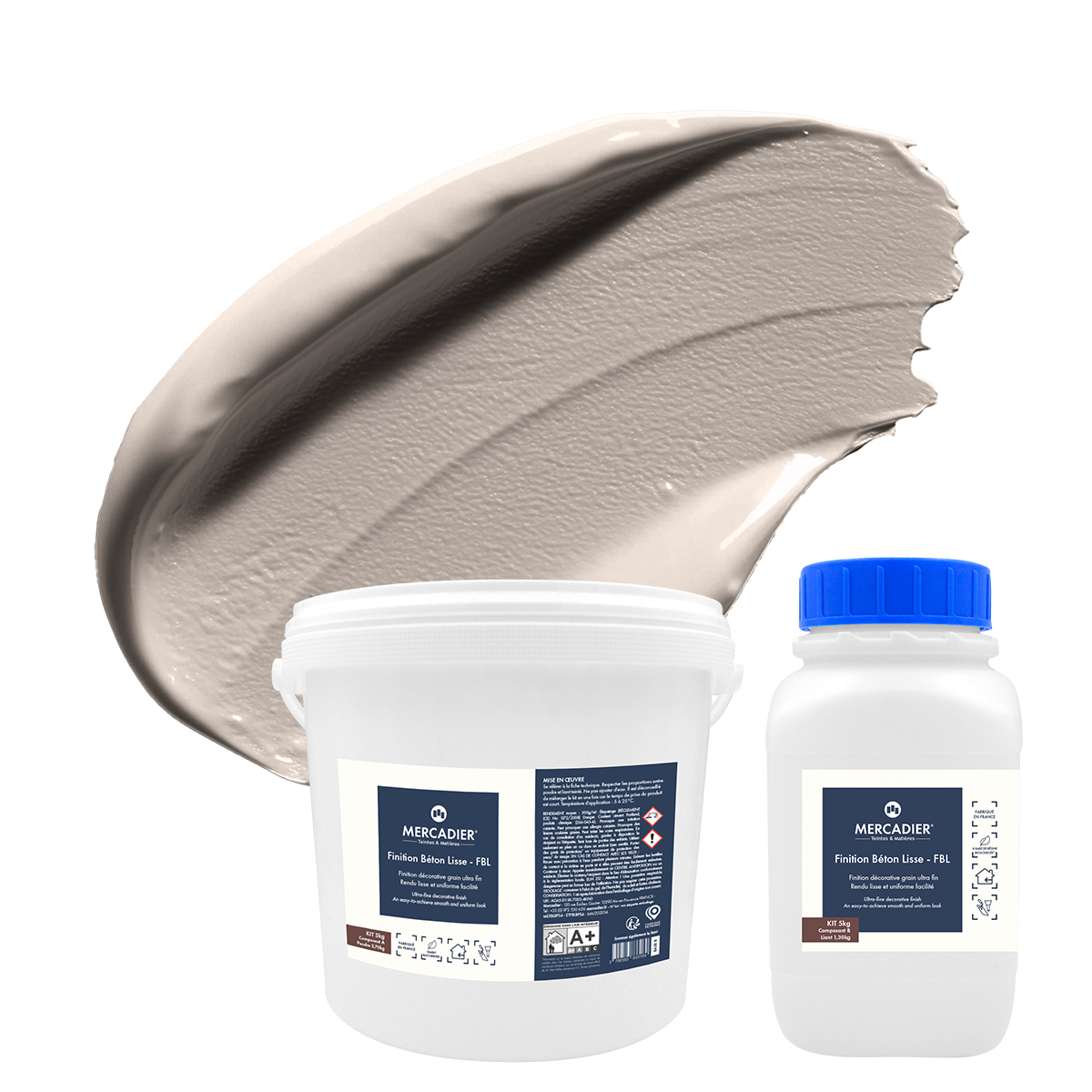 Finition Béton Lisse - Couleur ARAPAWA - 5 Kg