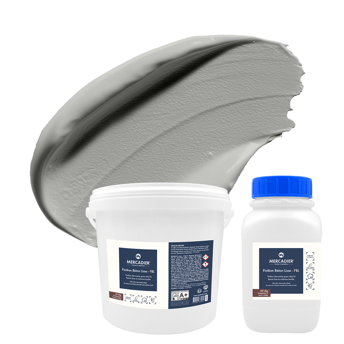 Finition Béton Lisse - Couleur ATELIER - 5 Kg