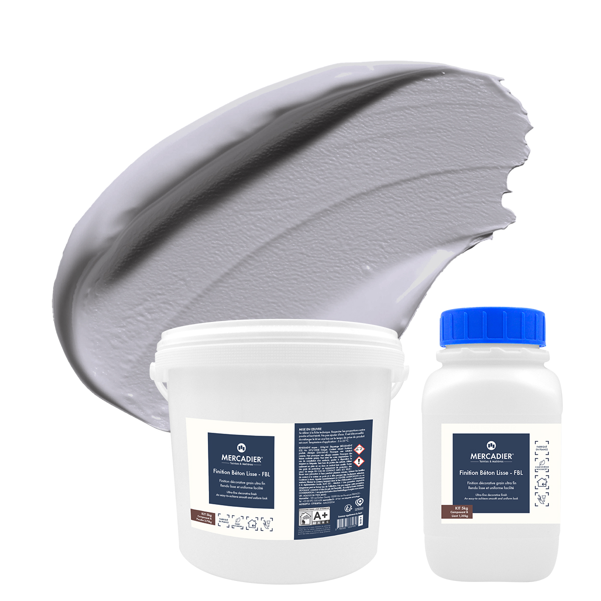 Finition Béton Lisse - Couleur BASTIDE - 5 Kg