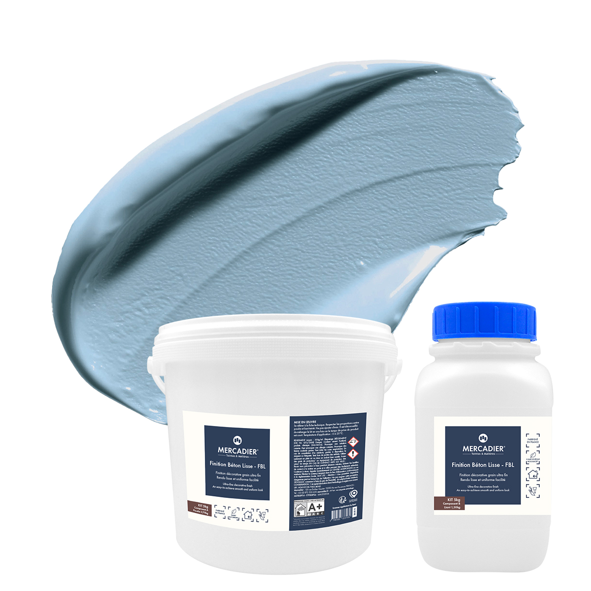 Finition Béton Lisse - Couleur L'ESTAQUE - 5 Kg