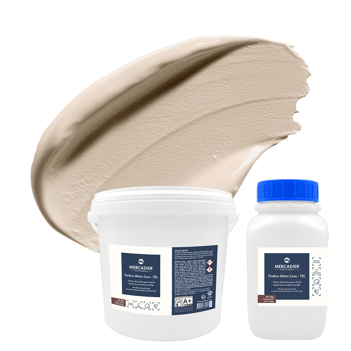 Finition Béton Lisse - Couleur GELATO - 5 Kg