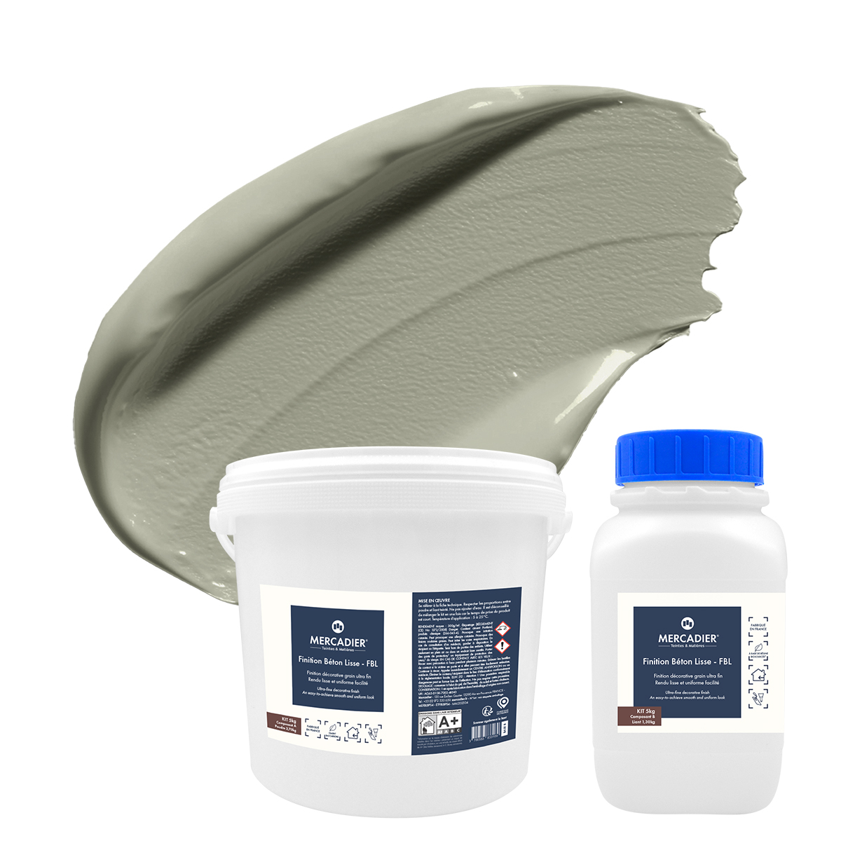 Finition Béton Lisse - Couleur MOKET - 5 Kg