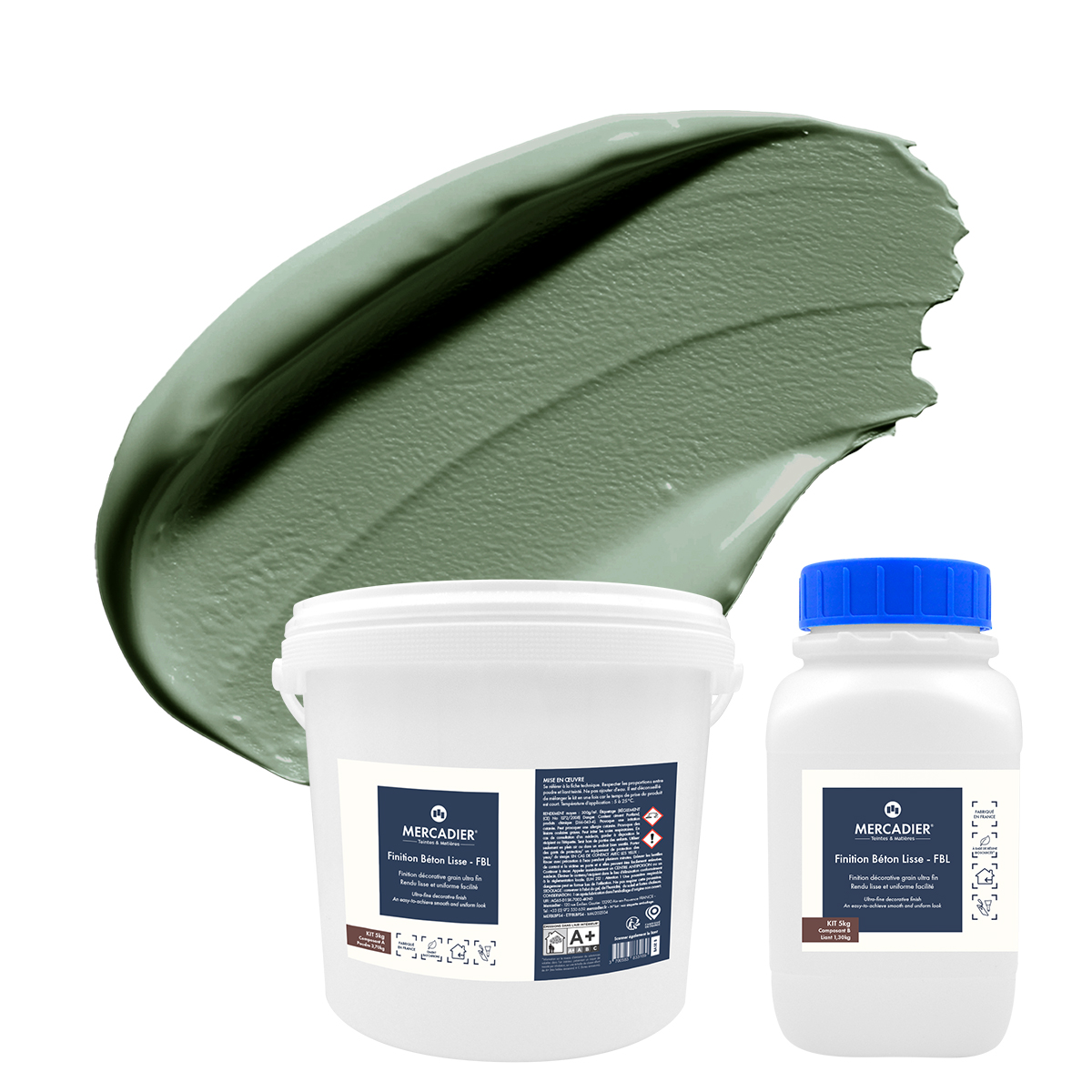 Finition Béton Lisse - Couleur PICNIC - 5 Kg