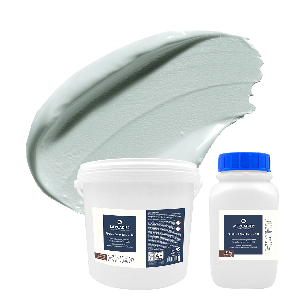 Finition Béton Lisse - Couleur RUSSULE - 5 Kg