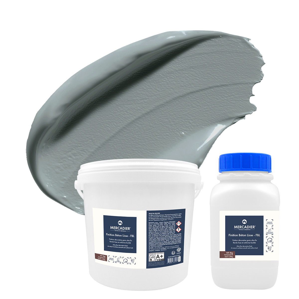 Finition Béton Lisse - Couleur SHEFFIELD - 5 Kg