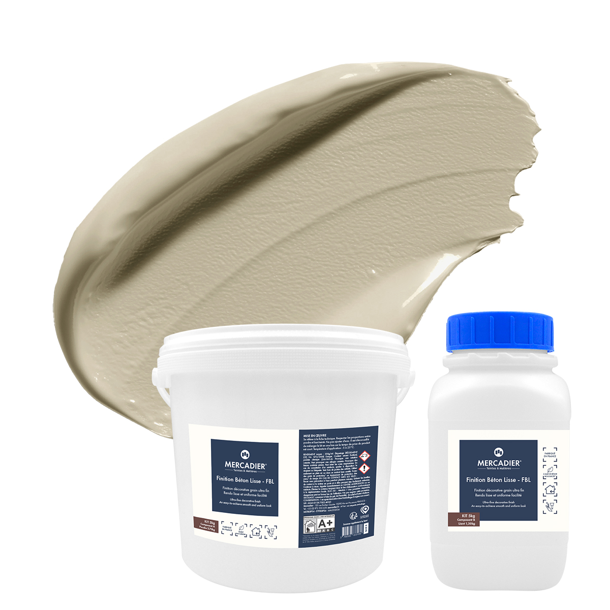 Finition Béton Lisse - Couleur YUMA - 5 Kg