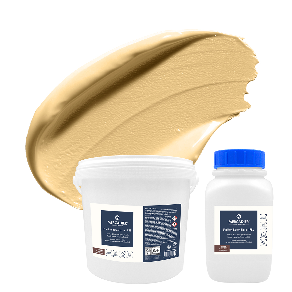 Finition Béton Lisse - Couleur CHAPEAU