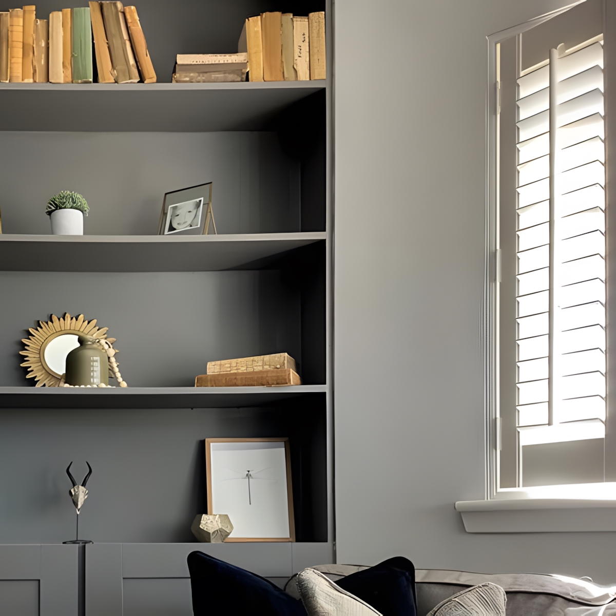 Peinture Flat Eggshell - Satin ultra Résistant - No.276 Mole's Breath - 2,5L