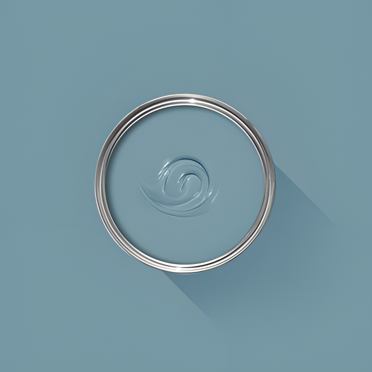 Peinture Flat Eggshell - Satin ultra Résistant - No.86 Stone Blue - 2,5L