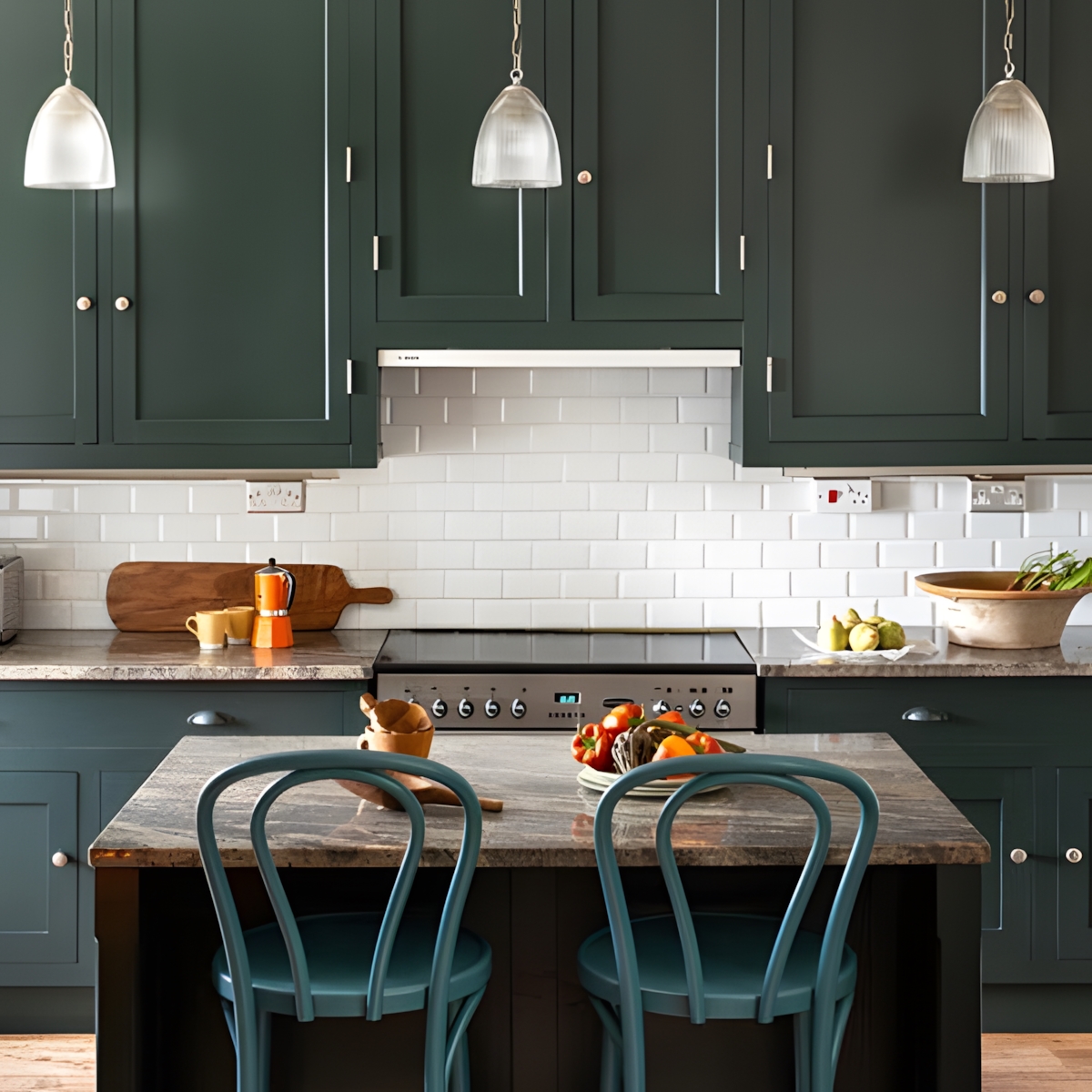 Peinture Flat Eggshell - Satin ultra Résistant - No.93 Studio Green - 2,5L