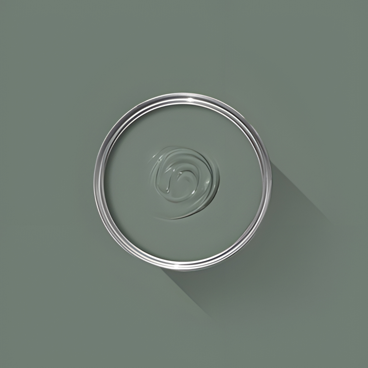 Peinture Flat Eggshell - Satin ultra Résistant - No.47 Green Smoke - 5L