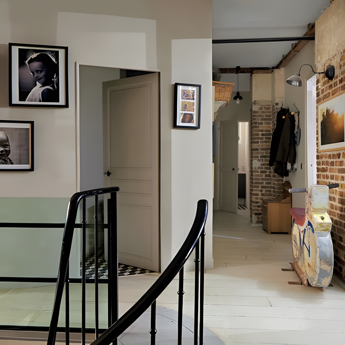 Peinture Flat Eggshell - Satin ultra Résistant - No.201 Shaded White - 0,75L