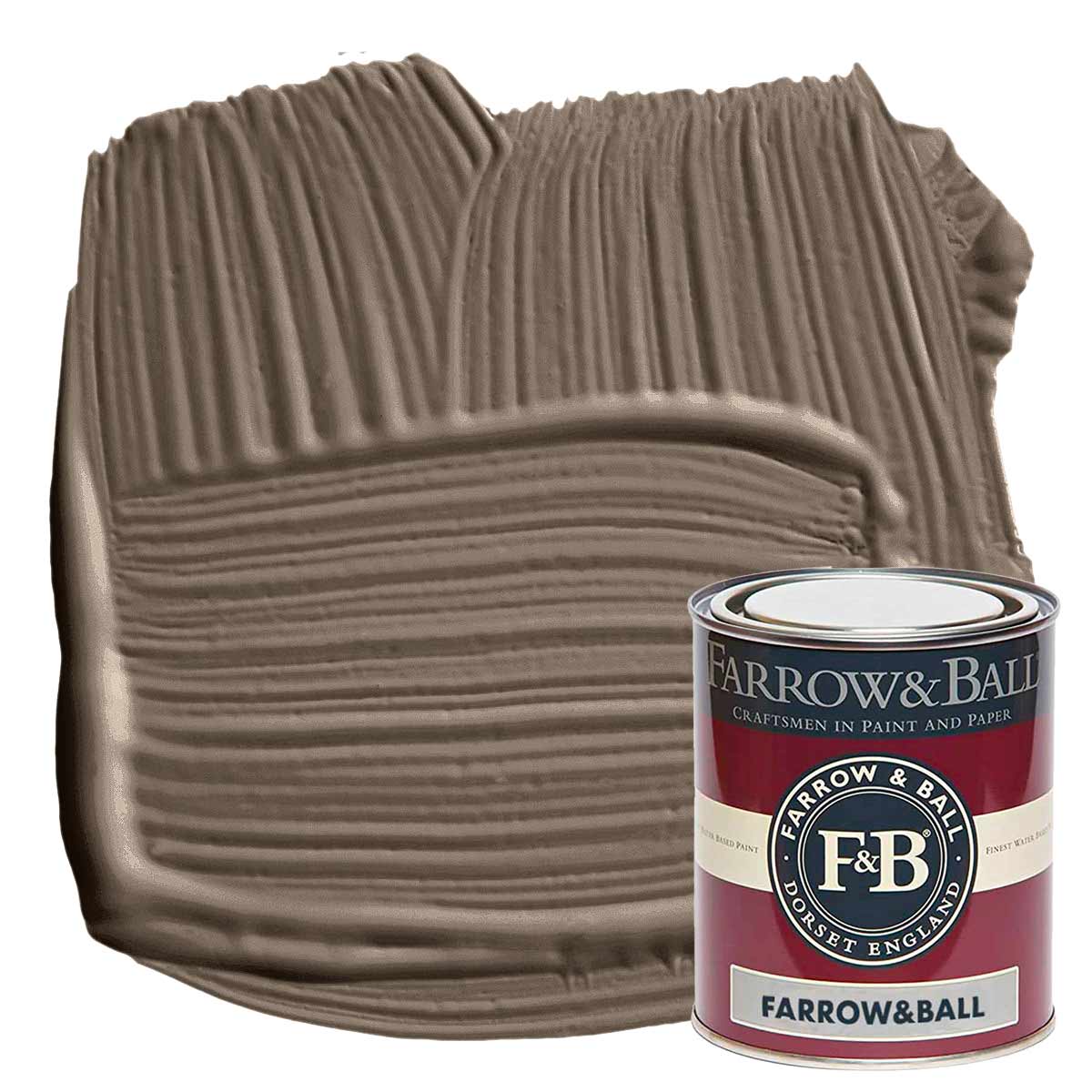 Peinture Flat Eggshell - Satin ultra Résistant - No.290 Salon Drab - 0,75L