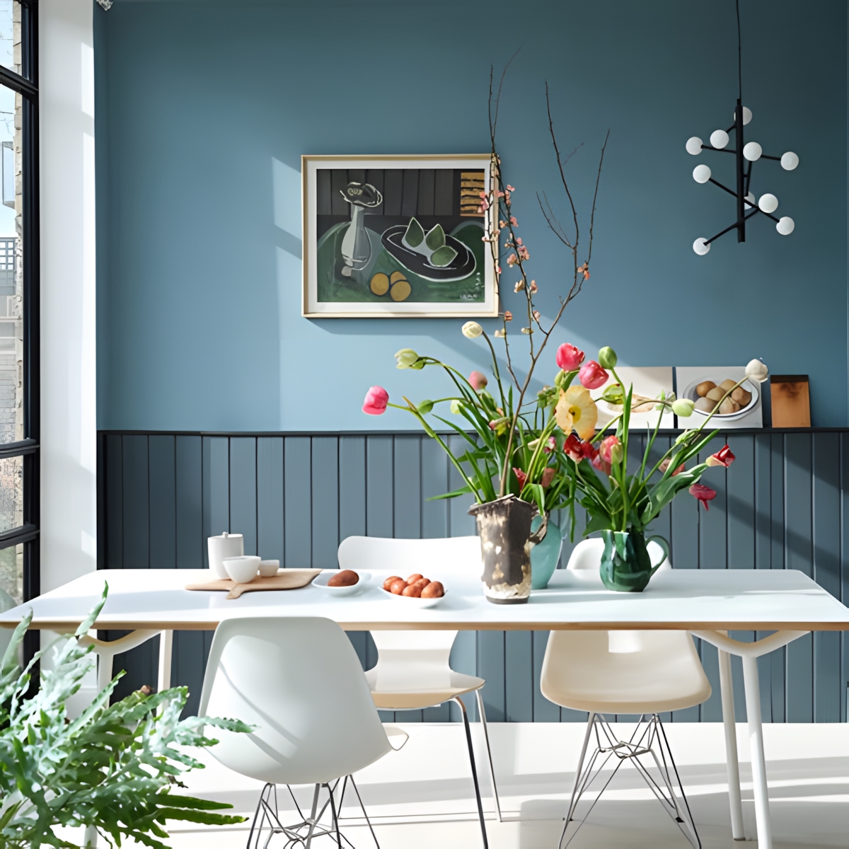 Peinture Flat Eggshell - Satin ultra Résistant - No.306 Selvedge - 0,75L