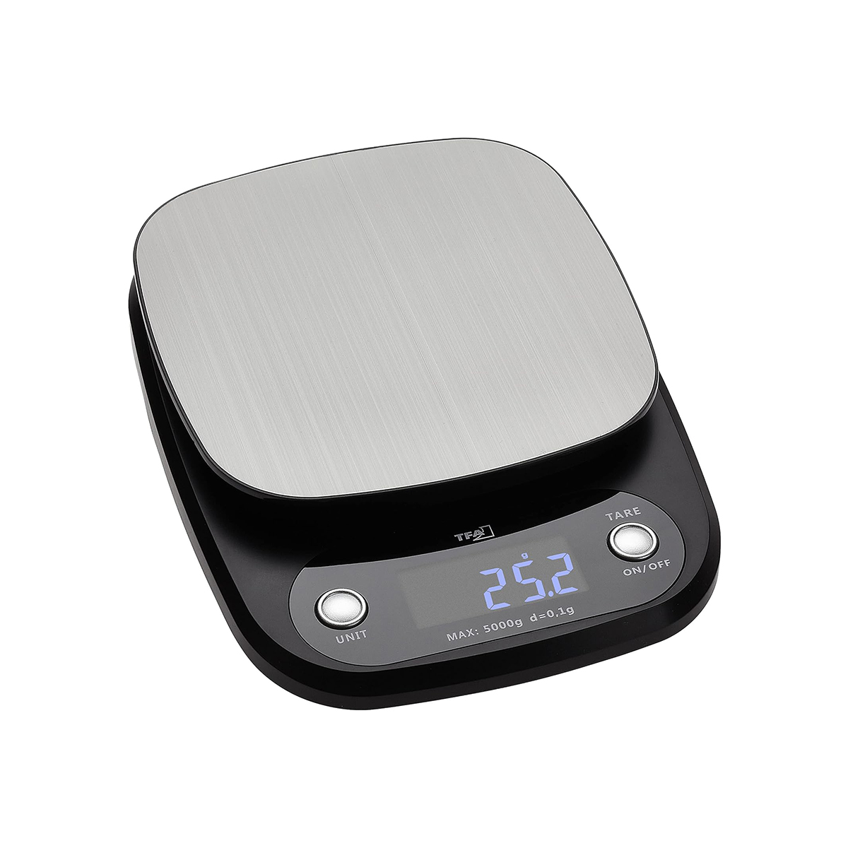 Balance Compacte - 5 kg/0,1g - Courrier/Petit colis- Plateaux Inox