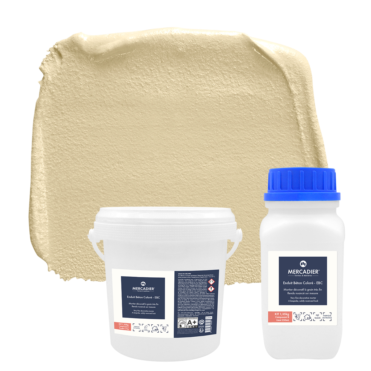 Enduit Béton Coloré - EBC  - Couleur SAKE - Dose Essai