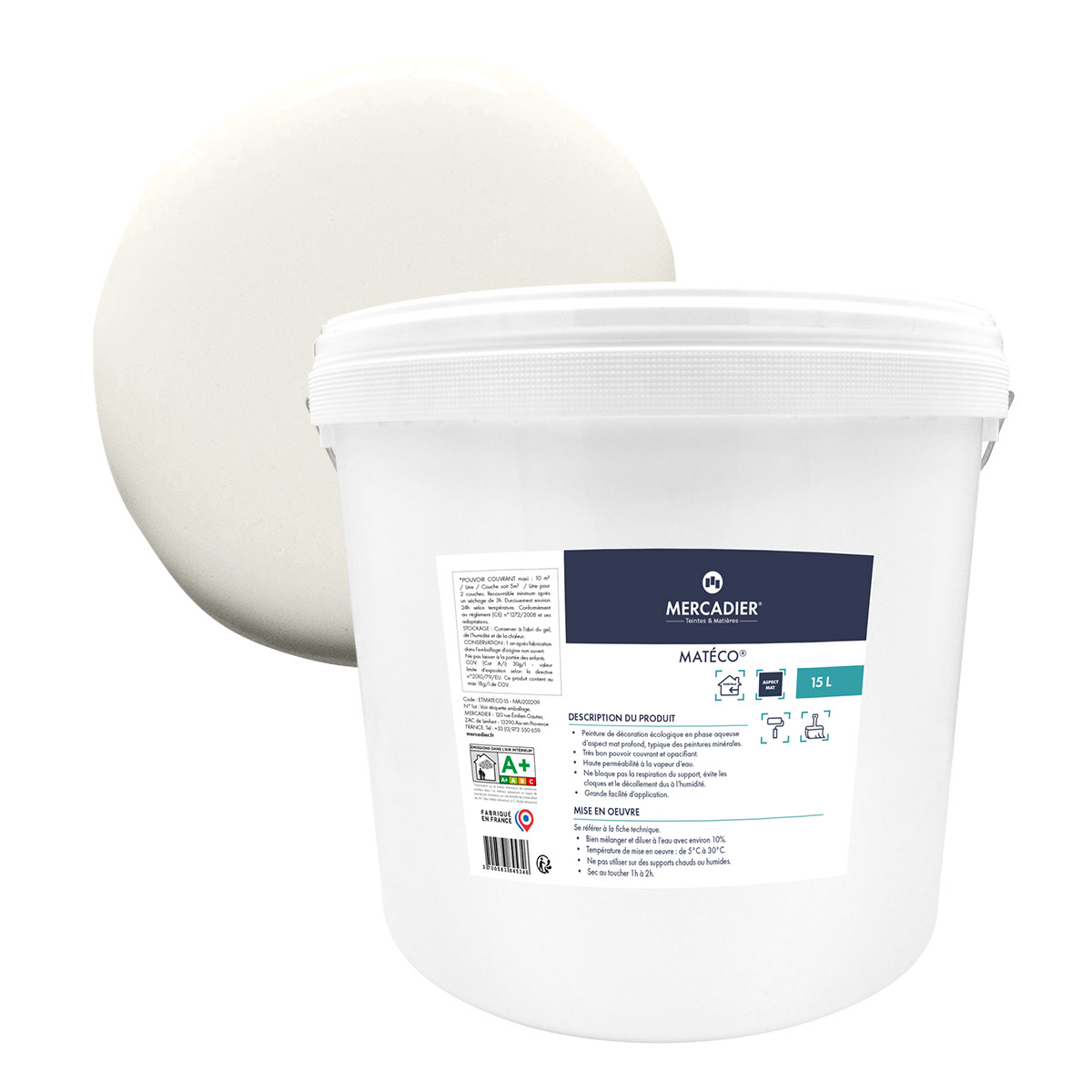 Peinture La Matéco - Rendu Minéral  - MTC 1