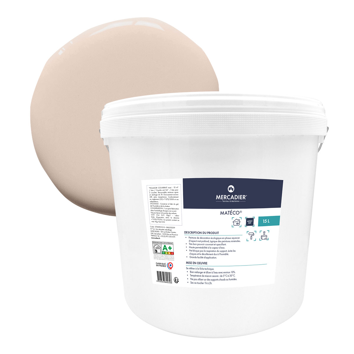 Peinture La Matéco - Rendu Minéral  - MTC 5