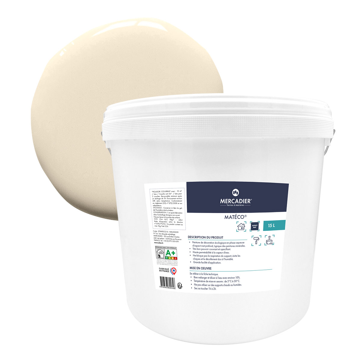 Peinture La Matéco - Rendu Minéral  - MTC 6