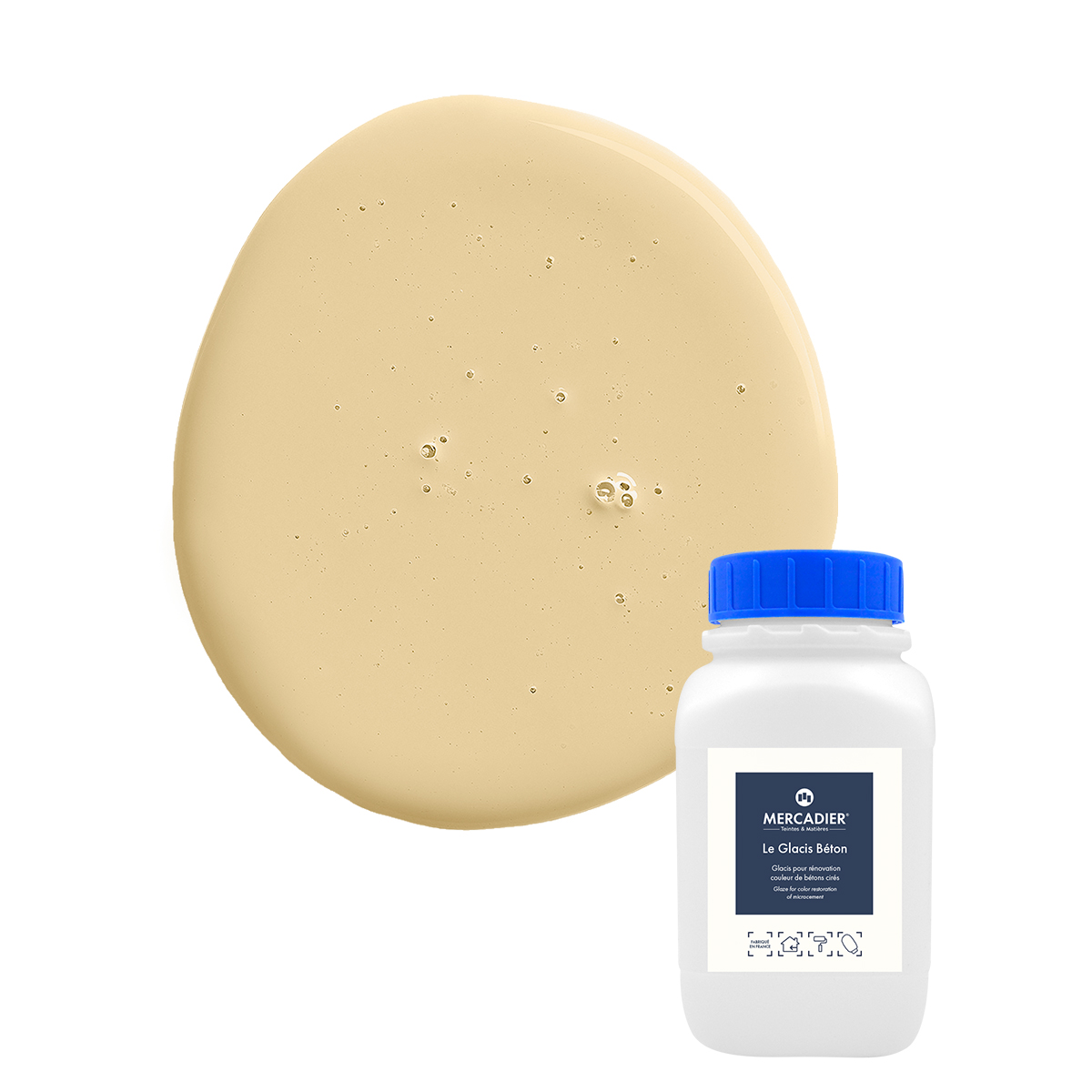 Glacis Béton  - Couleur CRASPEDIA