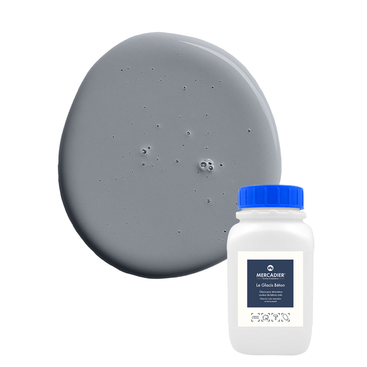 Glacis Béton  - Couleur GRAPHITE