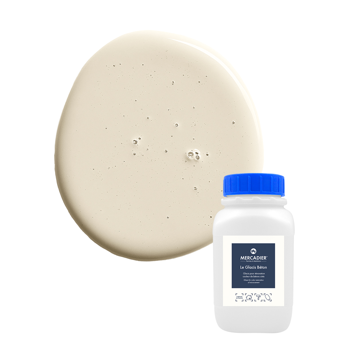 Glacis Béton  - Couleur MON VITRI