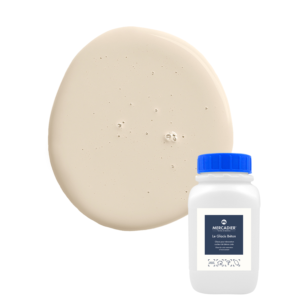 Glacis Béton  - Couleur SABOR