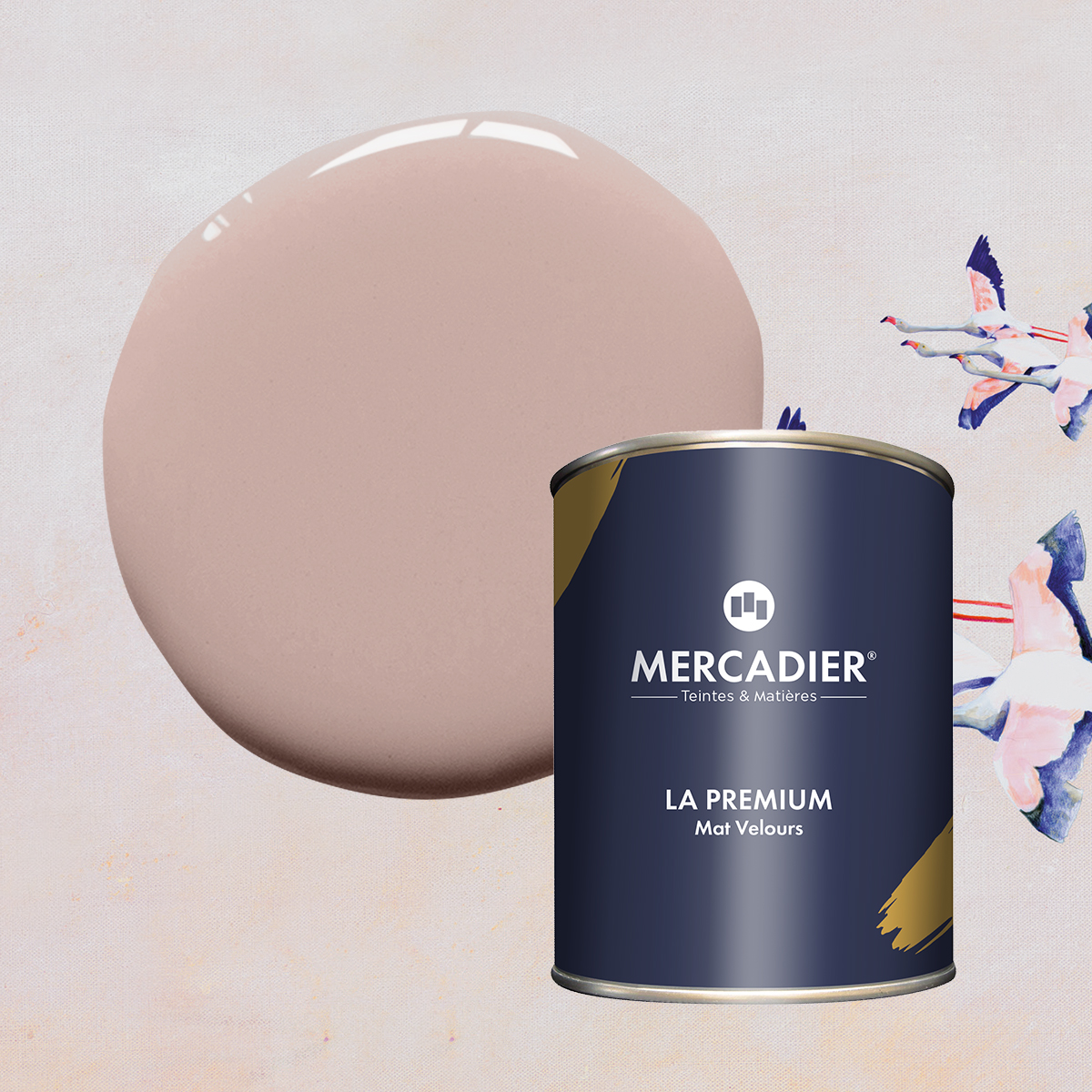 Peinture - La Premium - Mat Velours - Couleur ROSE