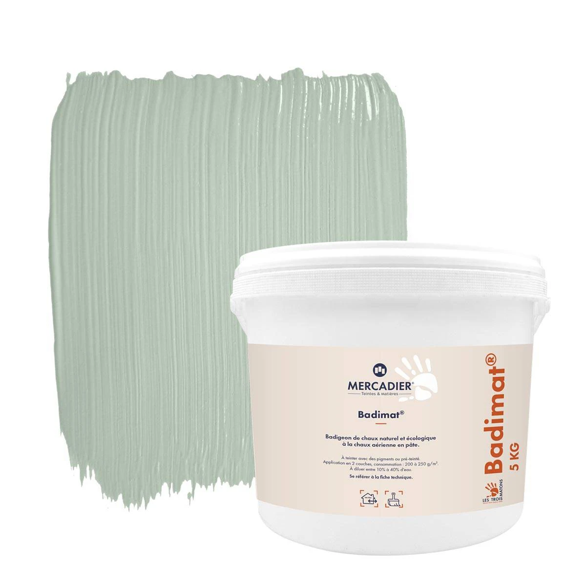 Badigeon de Chaux Badimat - Couleur BIMONT