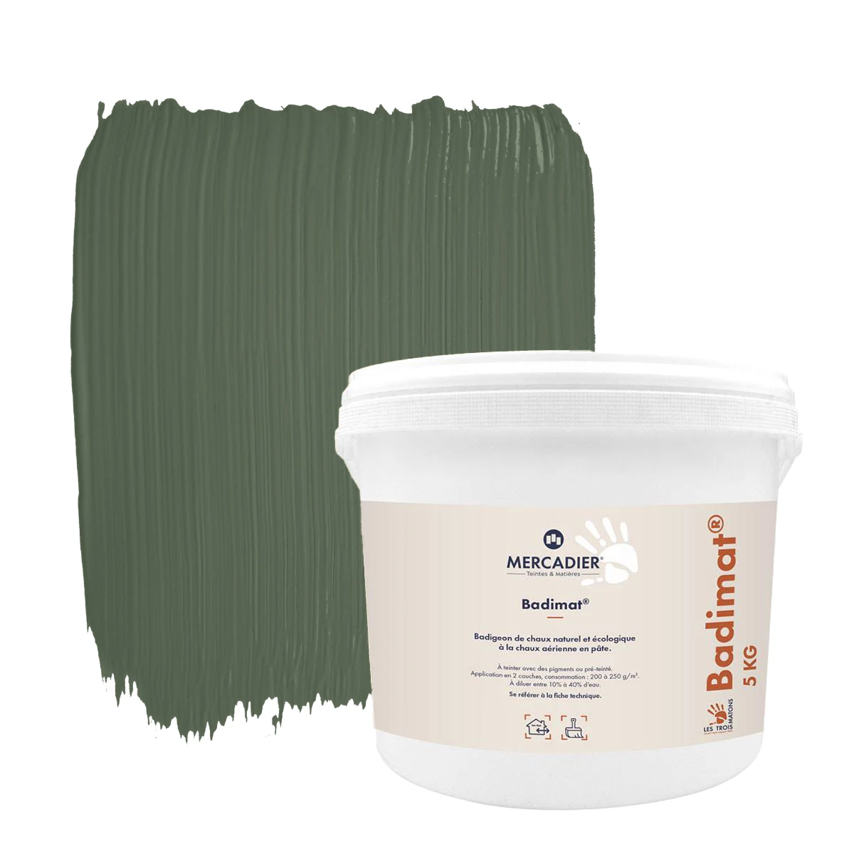 Badigeon de Chaux Badimat - Couleur POT