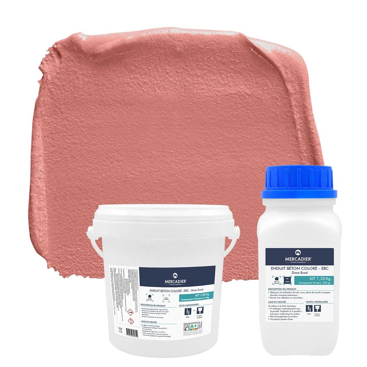 Enduit Béton Coloré - EBC - Couleur ALBERTE