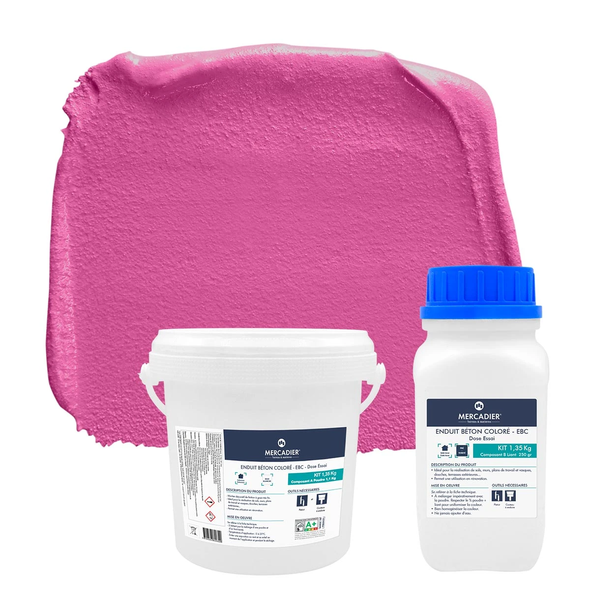 Enduit Béton Coloré - EBC - Couleur PEGGY