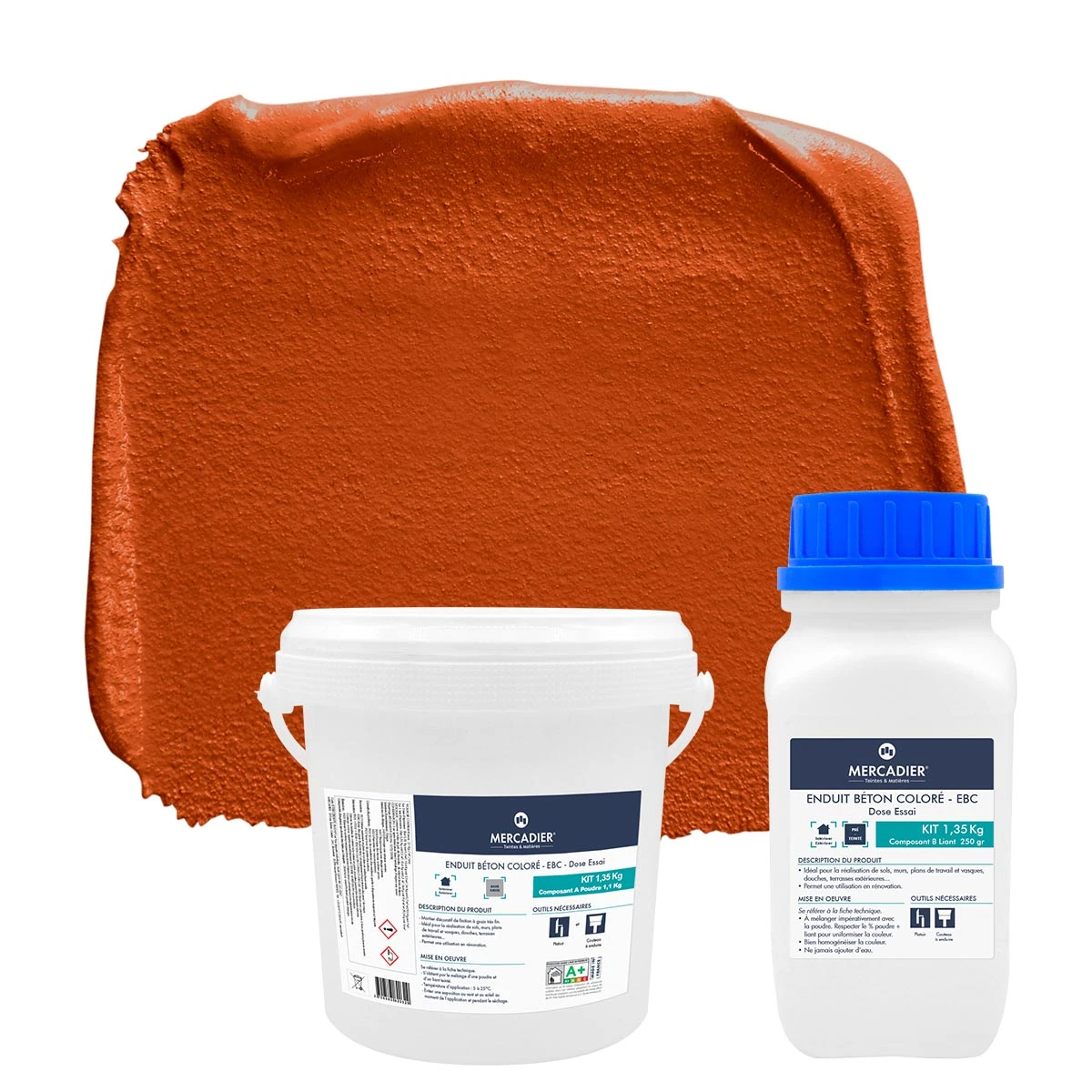 Enduit Béton Coloré - EBC - Couleur ROLAND