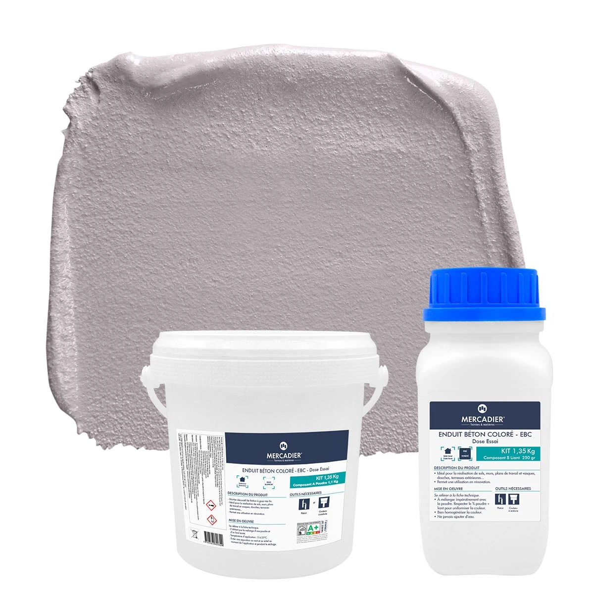 Enduit Béton Coloré - EBC - Couleur YOURTE