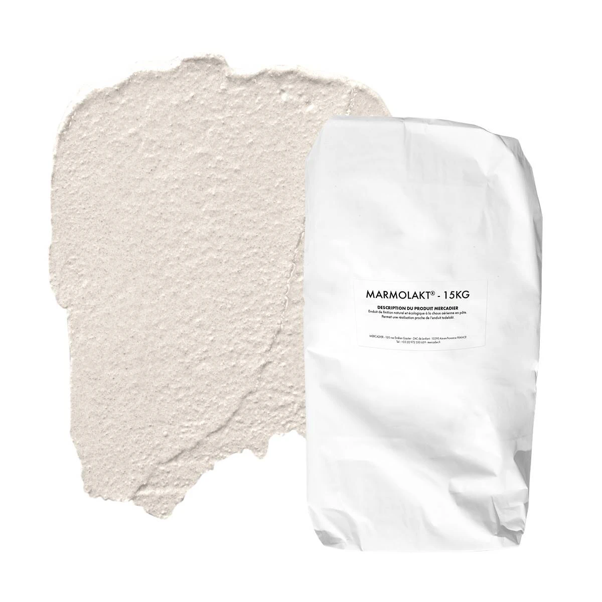 Enduit de Chaux Naturelles - Marmolakt - Couleur BONNE MÈRE