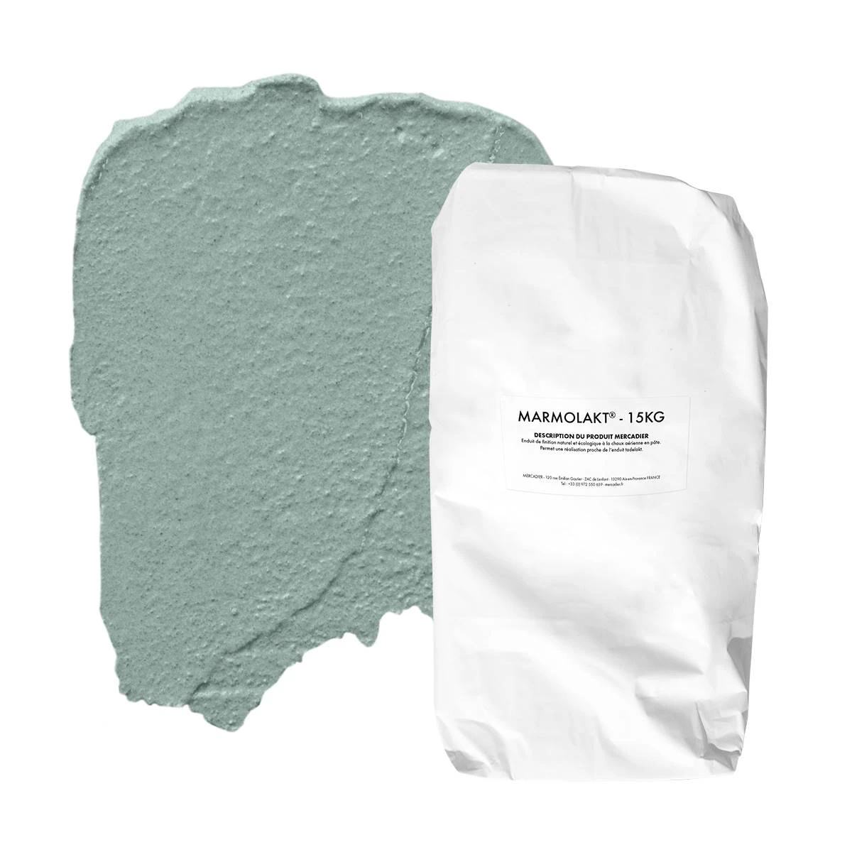 Enduit de Chaux Naturelles - Marmolakt - Couleur TREMPETTE