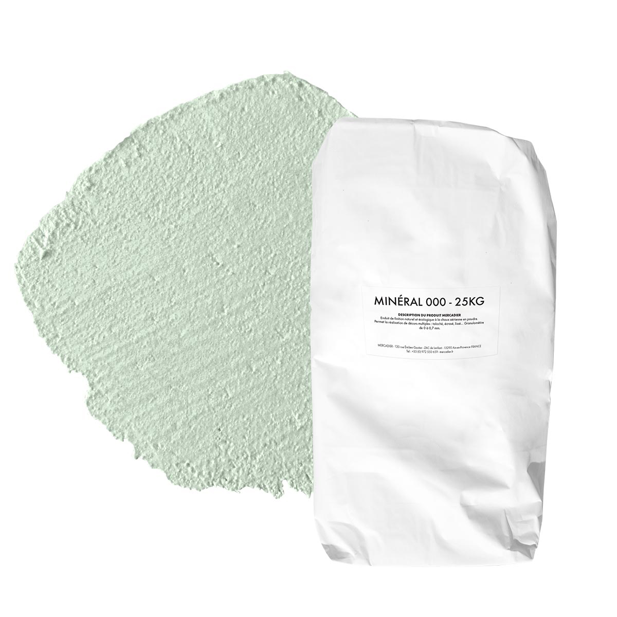 Enduit de Chaux Naturelles - Minéral 000 - Couleur  PARPAIOUN