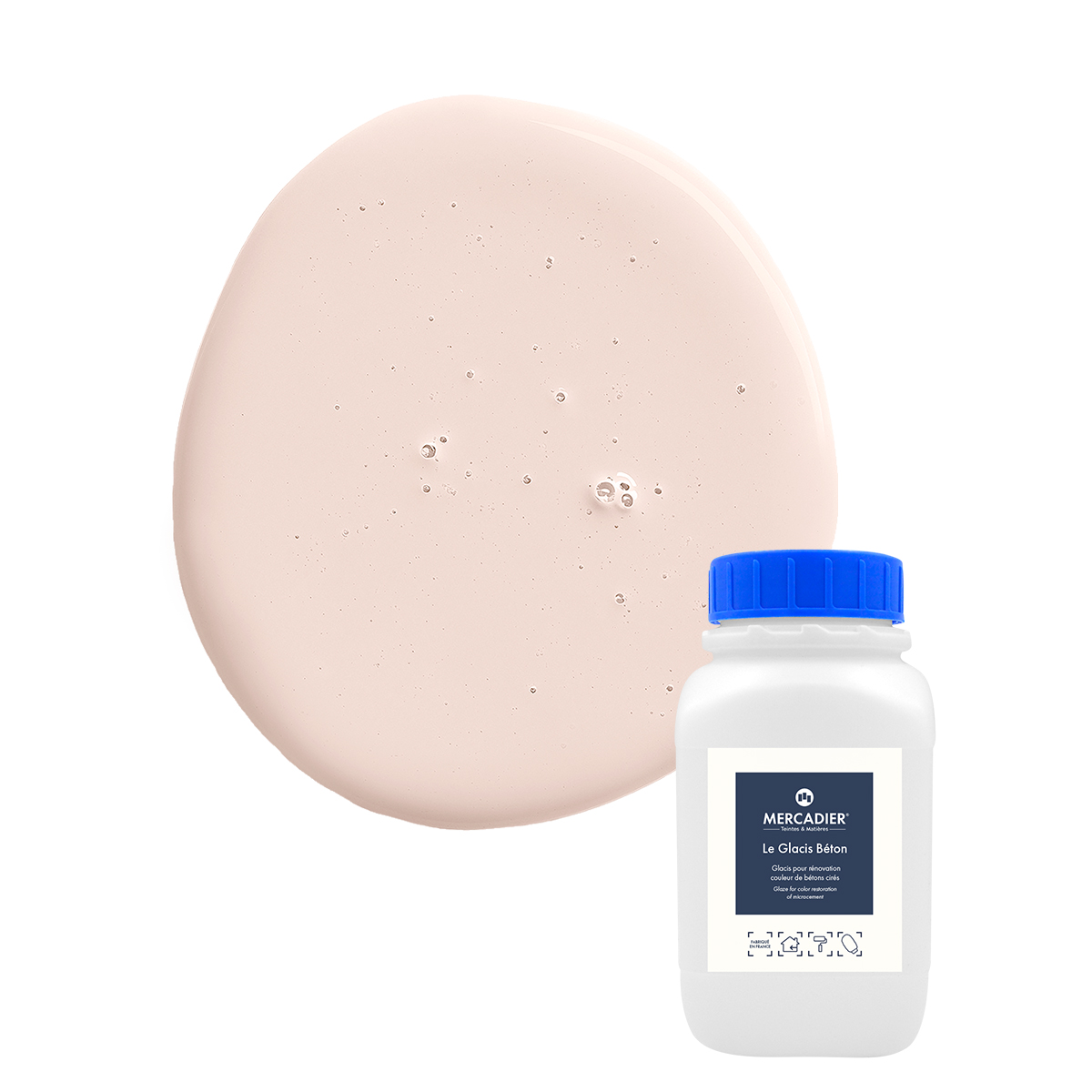 Glacis Béton  - Couleur BISOU