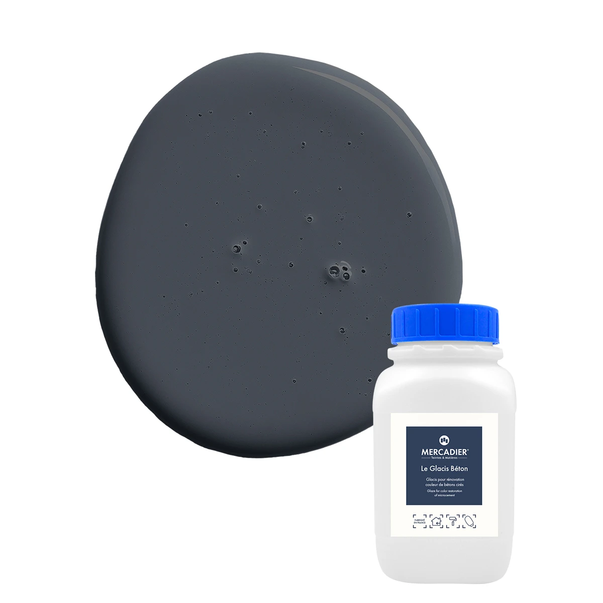 Glacis Béton  - Couleur BITUME