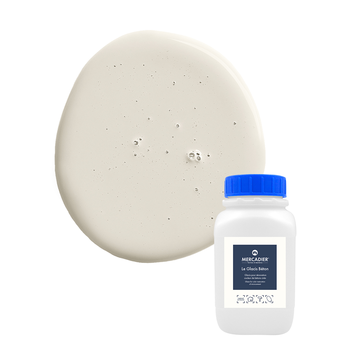Glacis Béton  - Couleur MILNA