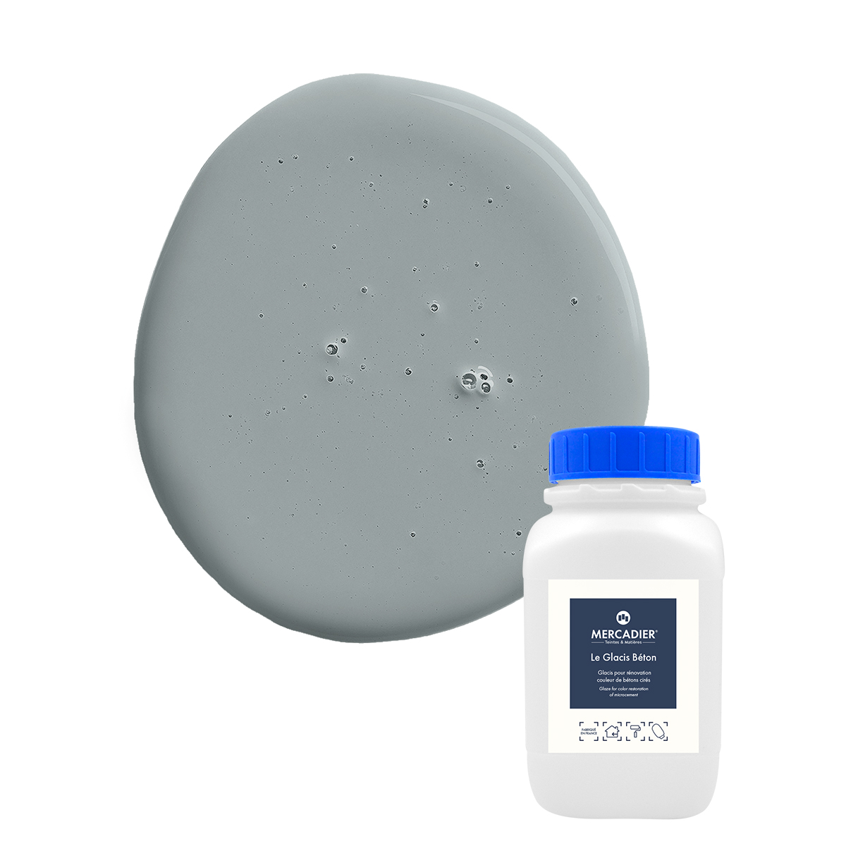 Glacis Béton  - Couleur MOON