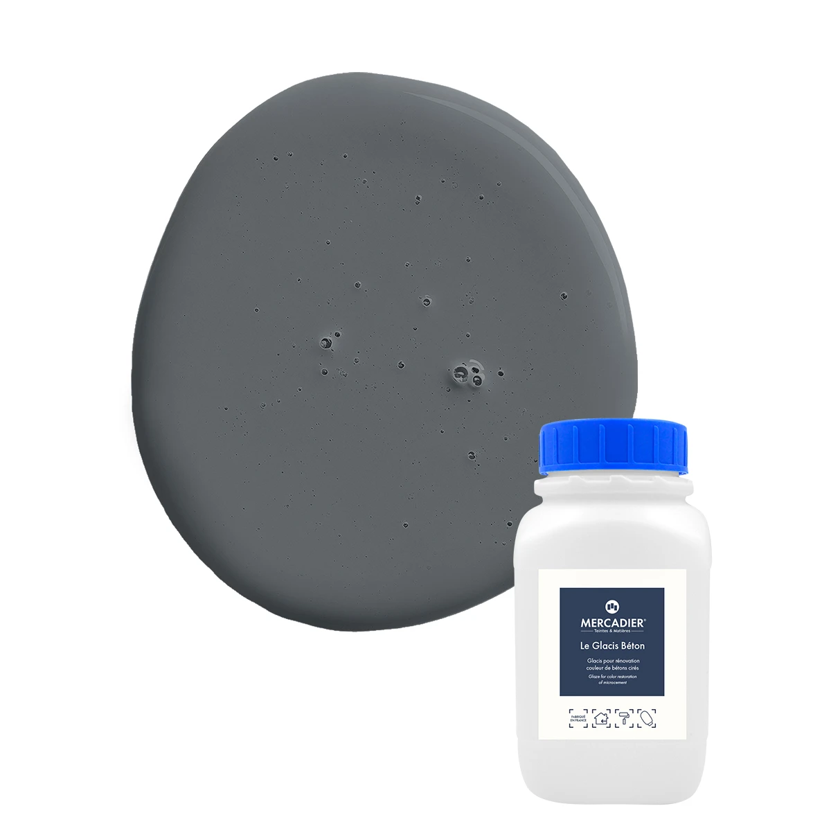 Glacis Béton  - Couleur ZINC