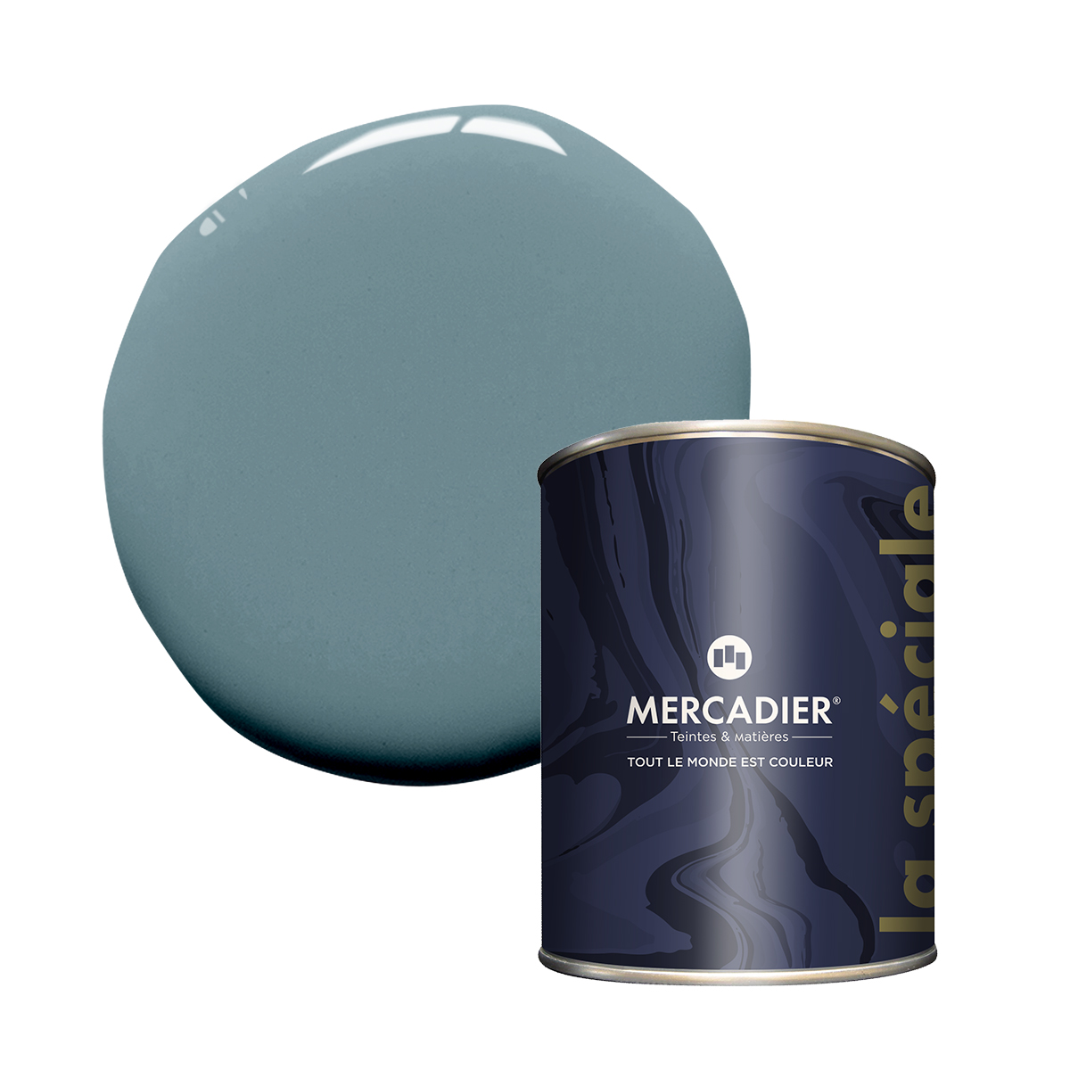 La Spéciale - Satin à Brillant - Couleur GOLFE CLAIR
