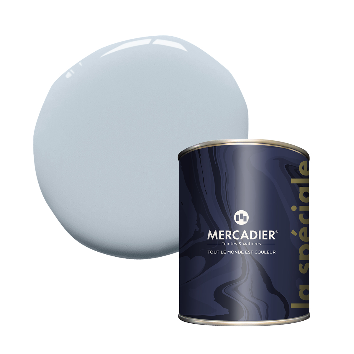 La Spéciale - Satin à Brillant - Couleur XENON