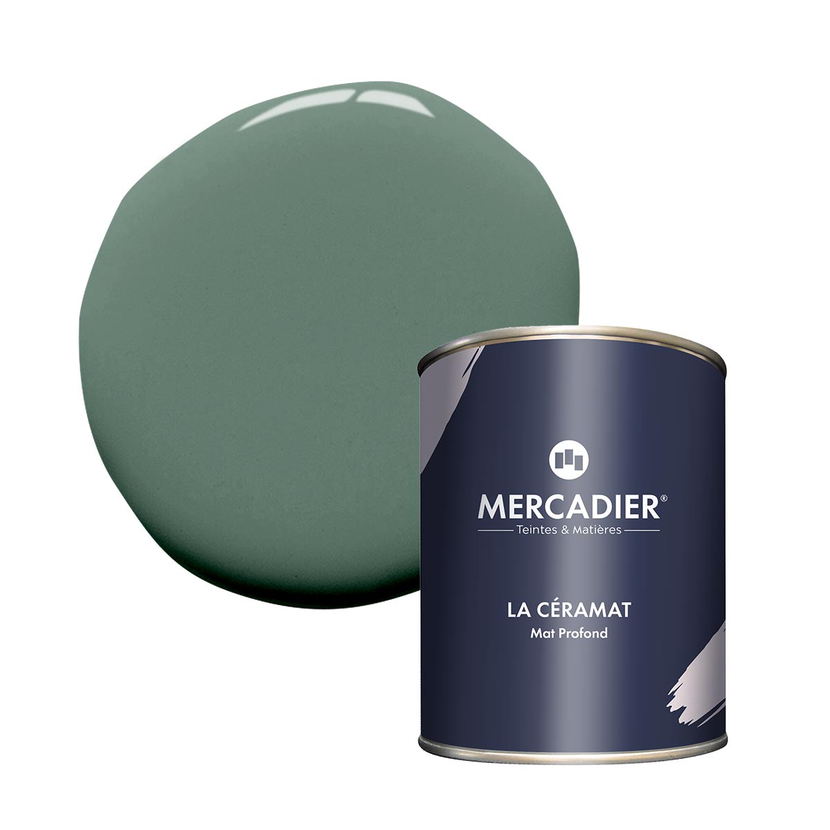 Peinture - La Céramat - Mat Profond - Couleur FIGUIER