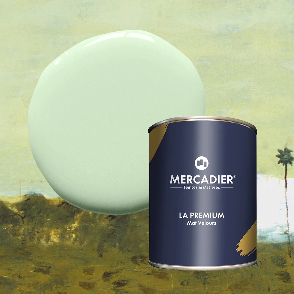 Peinture - La Premium - Mat Velours - Couleur AMANDE